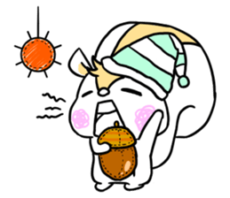 parent and child squirrel sticker #13162254