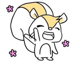 parent and child squirrel sticker #13162257