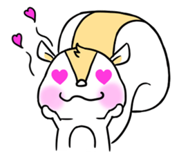 parent and child squirrel sticker #13162262