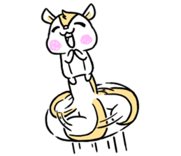 parent and child squirrel sticker #13162272