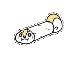 parent and child squirrel sticker #13162275