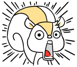 parent and child squirrel sticker #13162277