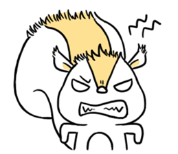 parent and child squirrel sticker #13162285