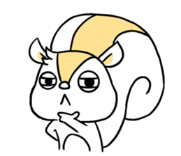 parent and child squirrel sticker #13162289