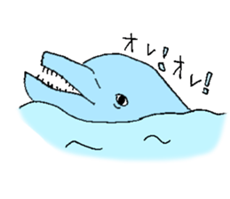 Dolphin of AMAKUSA sticker #13162539