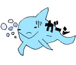 Dolphin of AMAKUSA sticker #13162544