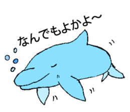 Dolphin of AMAKUSA sticker #13162547