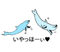 Dolphin of AMAKUSA sticker #13162554