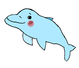 Dolphin of AMAKUSA sticker #13162573