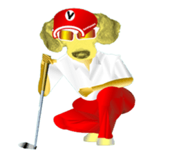 Beagle of the human body sticker #13162852