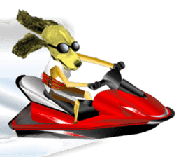 Beagle of the human body sticker #13162855