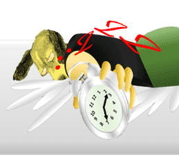 Beagle of the human body sticker #13162872