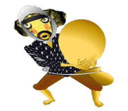 Beagle of the human body sticker #13162876