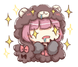 hunter girl sticker #13163144