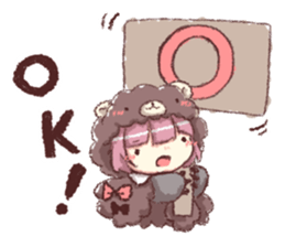 hunter girl sticker #13163154