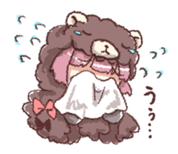 hunter girl sticker #13163160