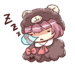 hunter girl sticker #13163172