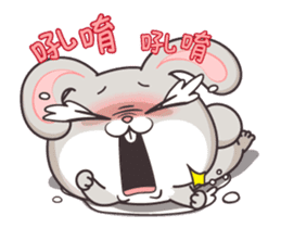 very miss rabbit"3" sticker #13163198