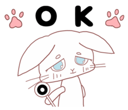 Anxiety cat sticker #13163614