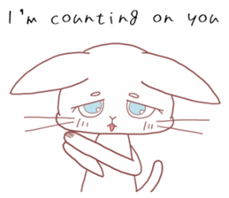 Anxiety cat sticker #13163616