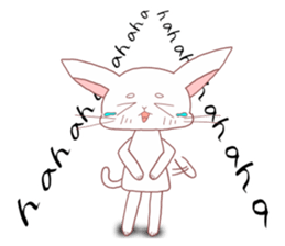 Anxiety cat sticker #13163618