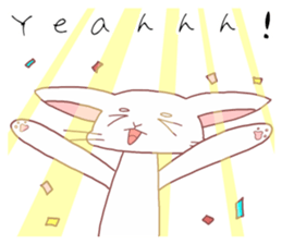 Anxiety cat sticker #13163621