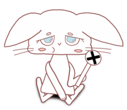 Anxiety cat sticker #13163623