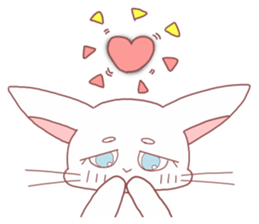 Anxiety cat sticker #13163626