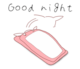 Anxiety cat sticker #13163640