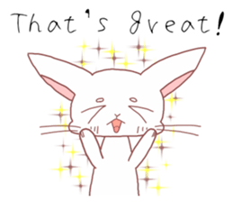 Anxiety cat sticker #13163643