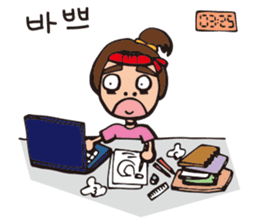 Hannieo's fantastic korean daily sticker #13164050