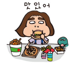 Hannieo's fantastic korean daily sticker #13164054