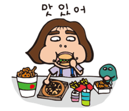 Hannieo's fantastic korean daily sticker #13164054