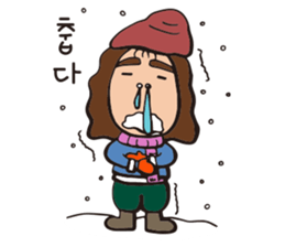 Hannieo's fantastic korean daily sticker #13164056