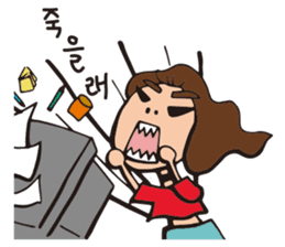 Hannieo's fantastic korean daily sticker #13164059