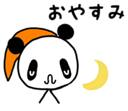 Rabbit & panda, sometimes a bear. 2 sticker #13164233