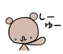 Rabbit & panda, sometimes a bear. 2 sticker #13164269