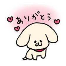 loose color dog life sticker #13164401