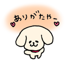 loose color dog life sticker #13164404