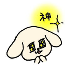 loose color dog life sticker #13164408