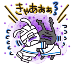 Rabbit hockey sticker #13164538