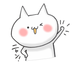 a love and peace cat5 sticker #13164734