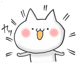 a love and peace cat5 sticker #13164741