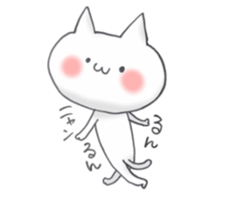 a love and peace cat5 sticker #13164745