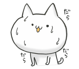 a love and peace cat5 sticker #13164748