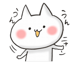 a love and peace cat5 sticker #13164751