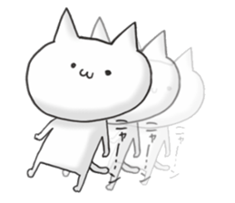 a love and peace cat5 sticker #13164760