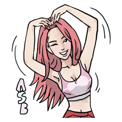 AsB - 130 Heart B (heart Body language )