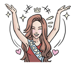 AsB - 130 Heart B (heart Body language ) sticker #13165295