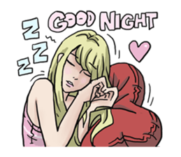 AsB - 130 Heart B (heart Body language ) sticker #13165317